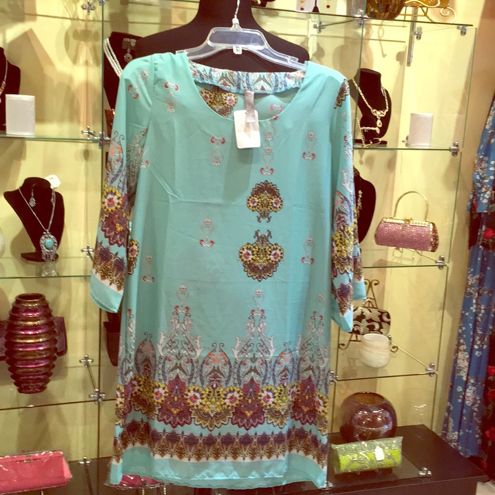 Long Printed Tunic/Dress